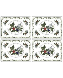 Pimpernel Holly & The Ivy Placemats - Set of 4 (Large)