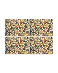 pimpernel Dancing Branches  Set 4  Dining Room Placemats Table new