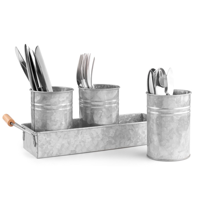Royalty Art Galvanized Planter Buckets and Rectangular Pot Base for  Succulents, Herbs, and Small Plants, Vintage